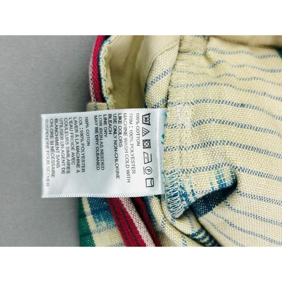 Urban Outfitters Women's 2 Eva Pattern Striped Belted Shorts - Picture 4 of 9